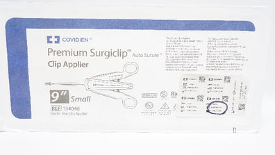 Covidien 134046 Premium Surgiclip, Clip Applier, 9inch Small (x)